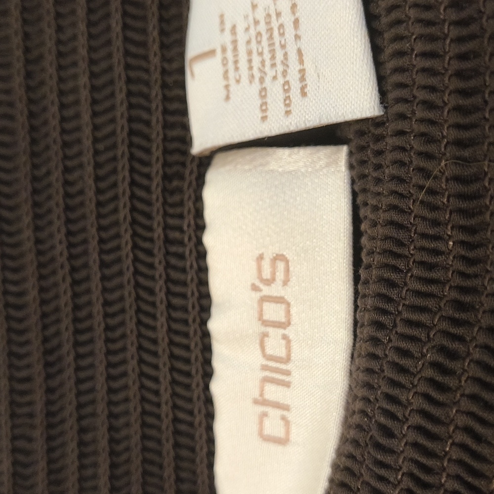 Chico's Dark Brown Maxi Skirt - Picture 3 of 6